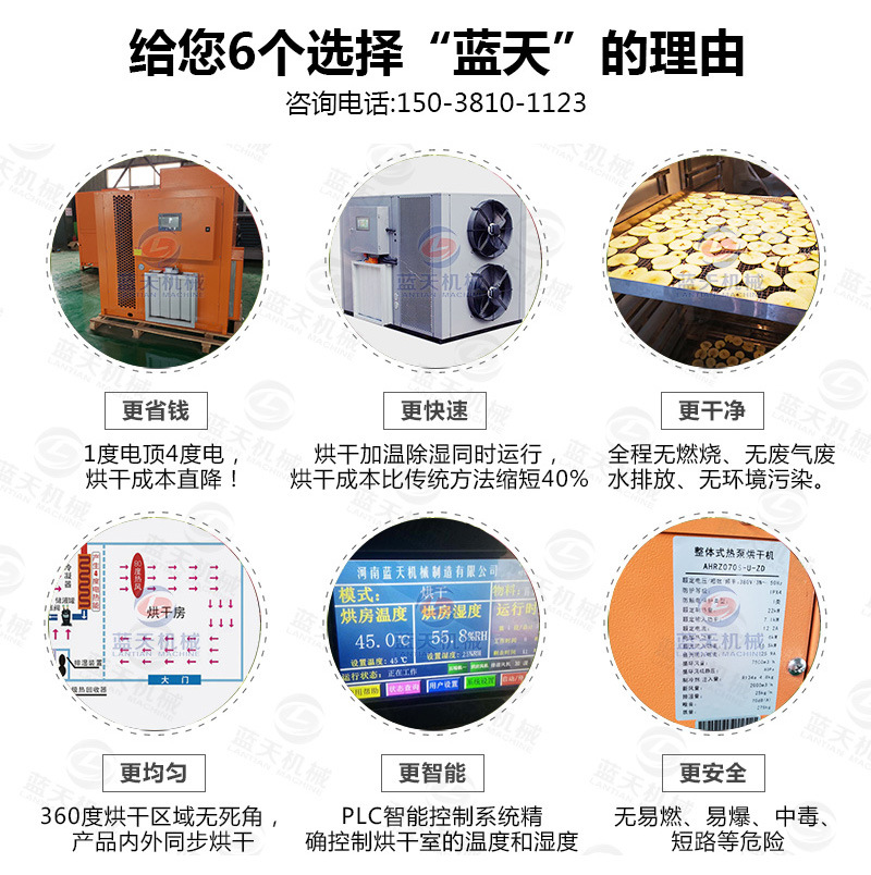 果蔬烘干機選擇藍(lán)天