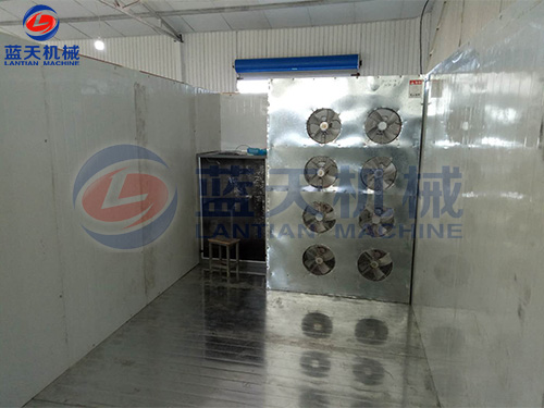 山西果蔬烘干機安裝現(xiàn)場